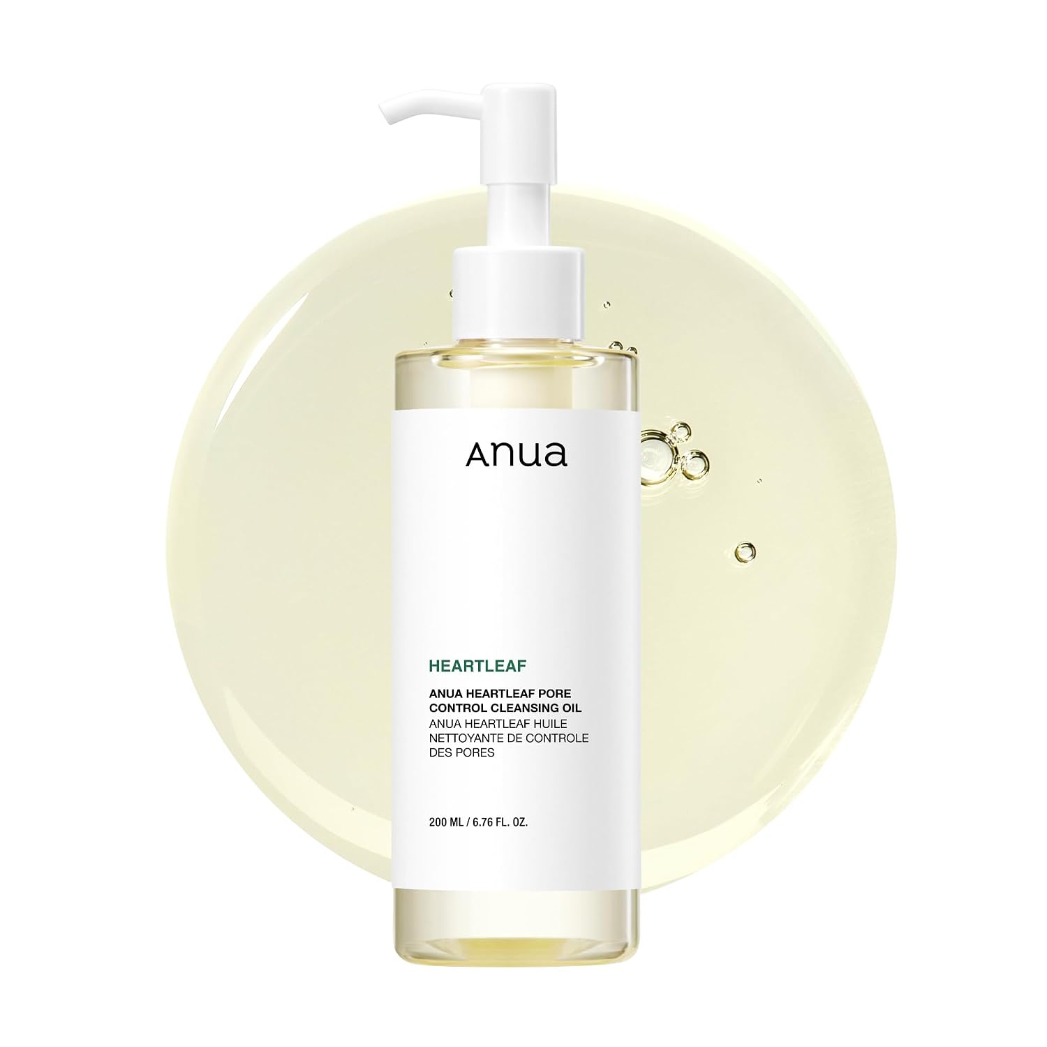 Heartleaf Pore Control Cleansing Oil by Anua for Unisex - 6.76 oz Cleanser