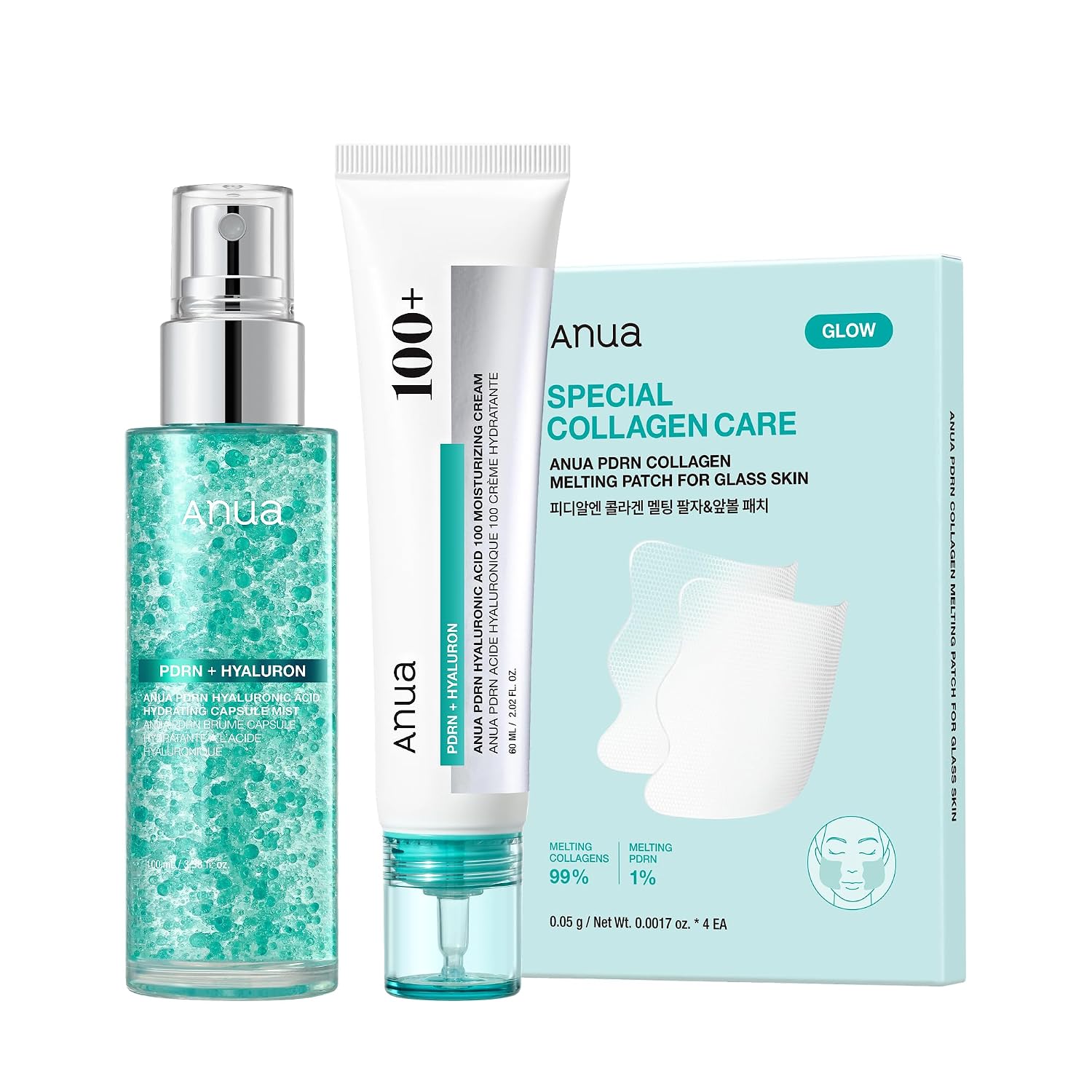 Anua PDRN Collagen Glass Skin Trio