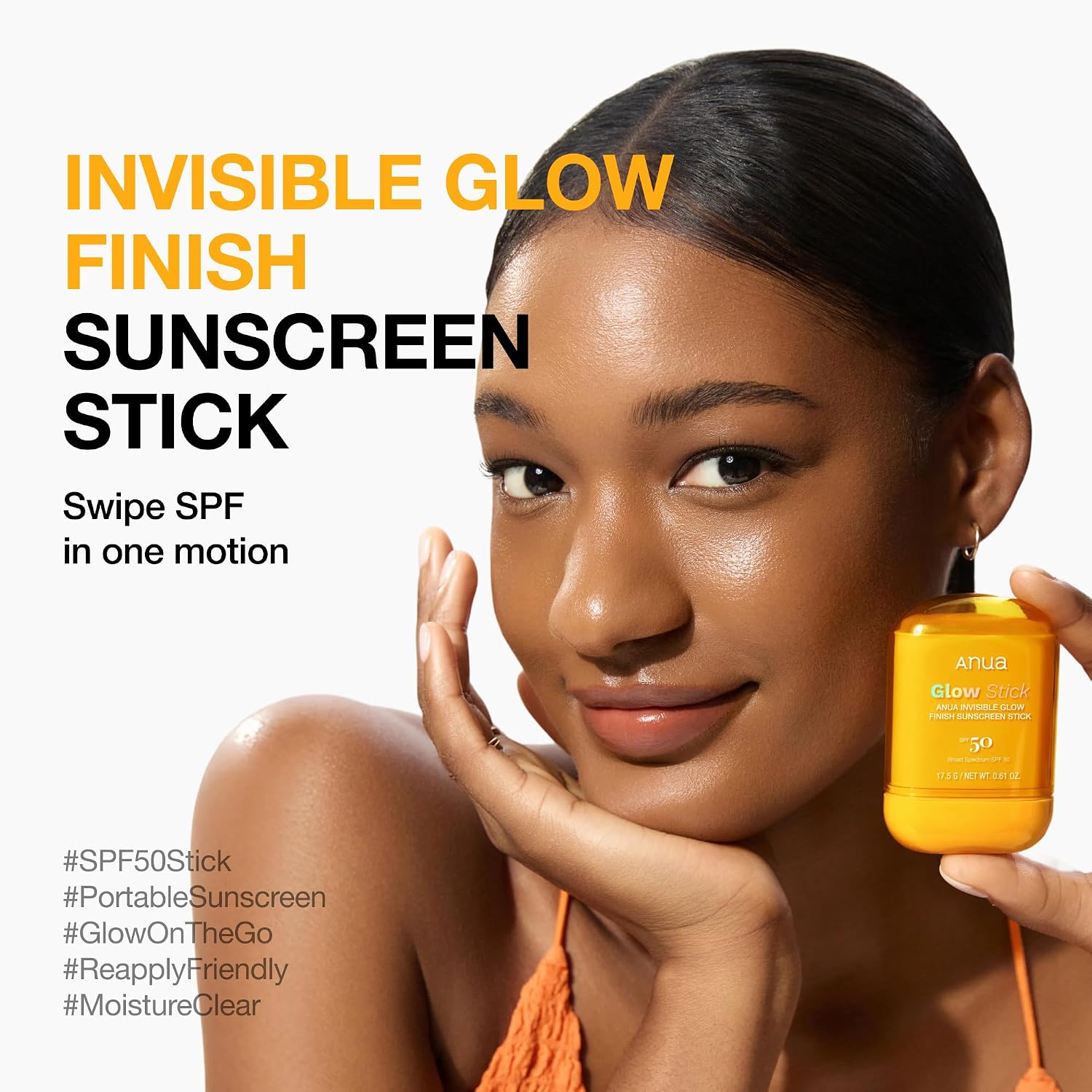 Anua Invisible Glow Sun Stick, 0.61 oz