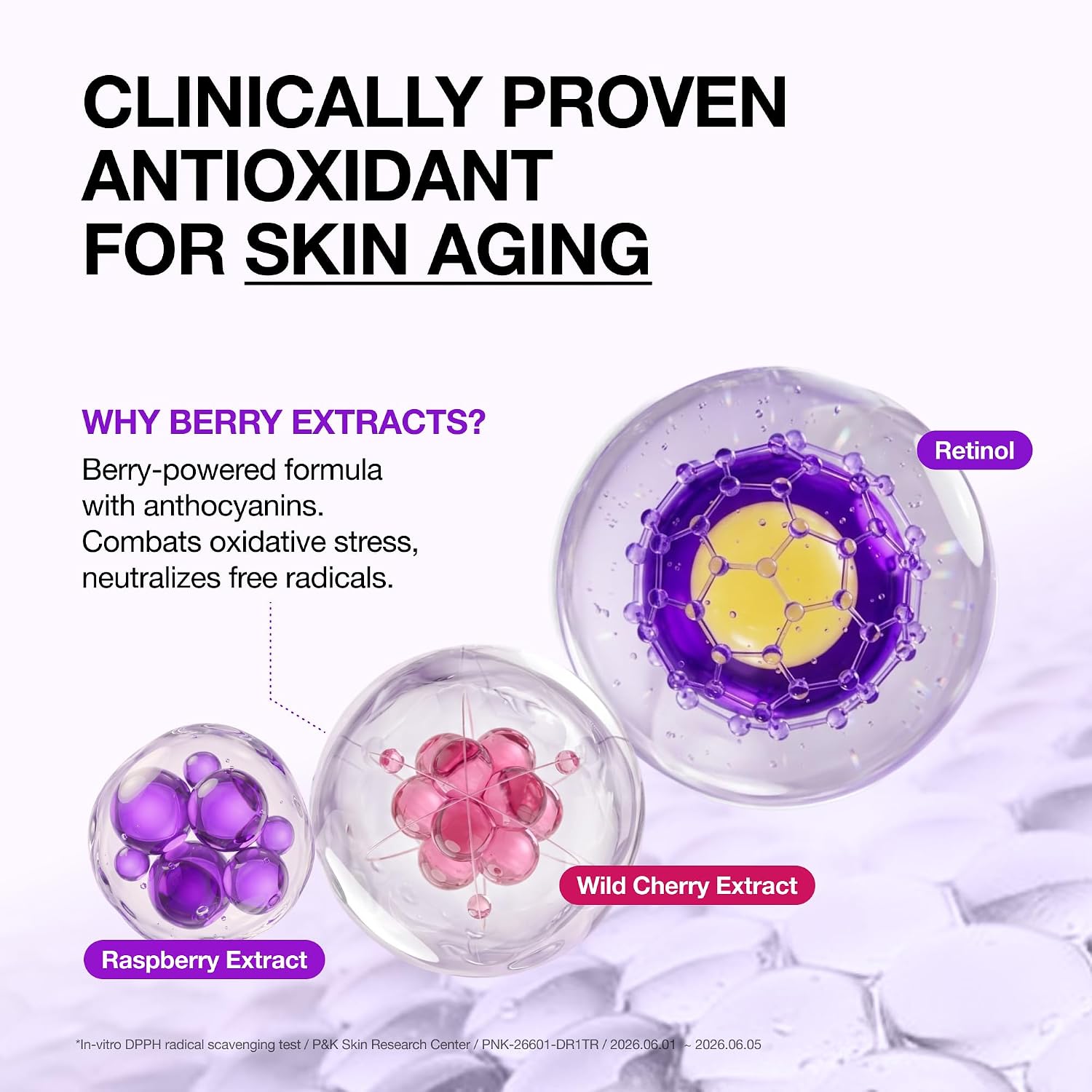 Anua Retinol Berry Eye Patches, 60 Count