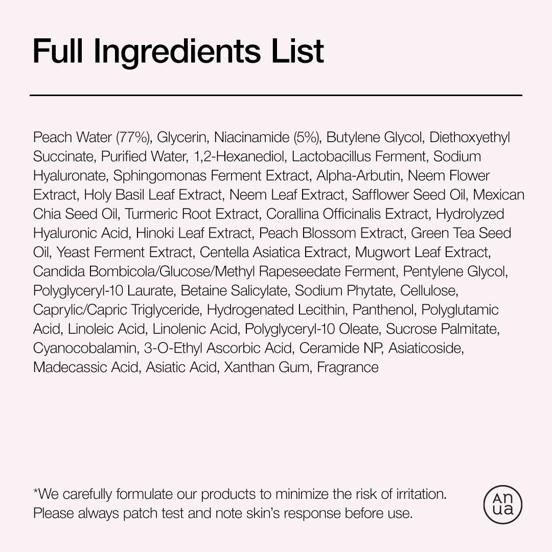 Anua Peach 70 Niacinamide Serum, 1.01 fl.oz