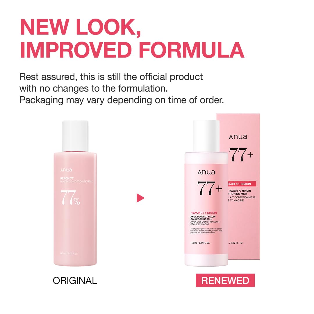 Anua Peach Niacinamide Conditioning Lotion, 5.06 fl.oz