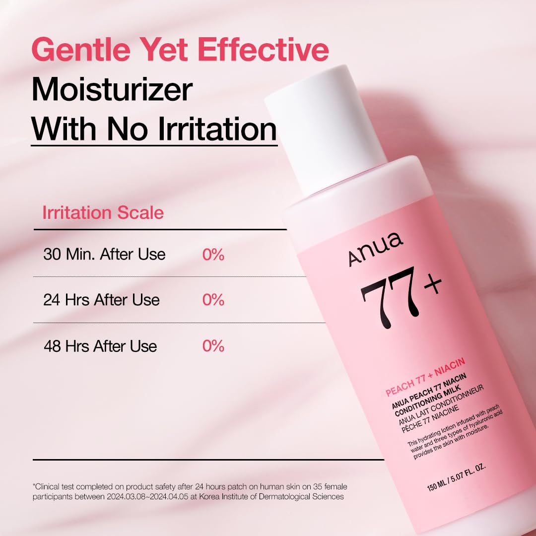 Anua Peach Niacinamide Conditioning Lotion, 5.06 fl.oz