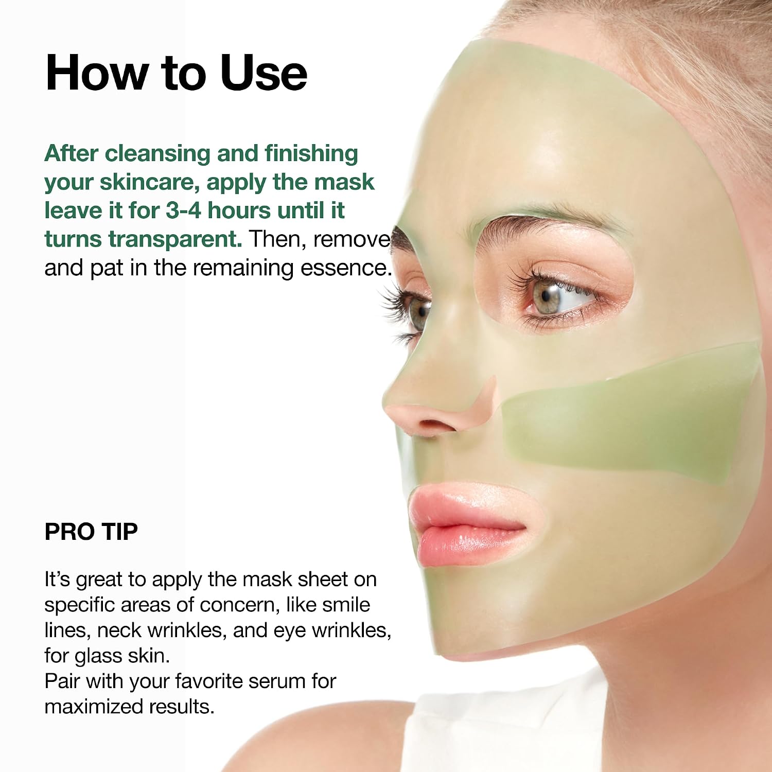 Anua Heartleaf 70 Soothing Collagen Mask, 1.34 fl.oz/4ea