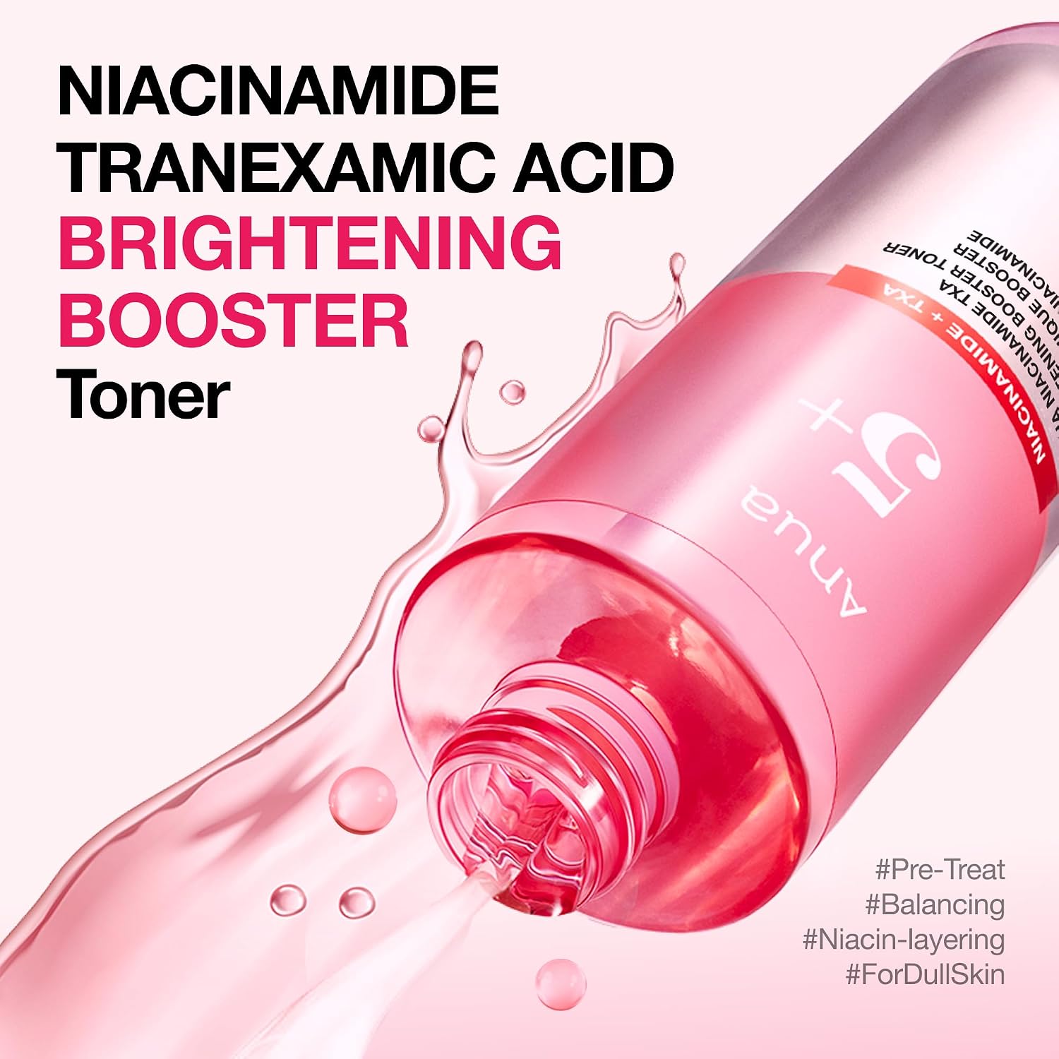 Anua Brightening Booster Toner with Niacinamide, TXA, 8.43 fl oz