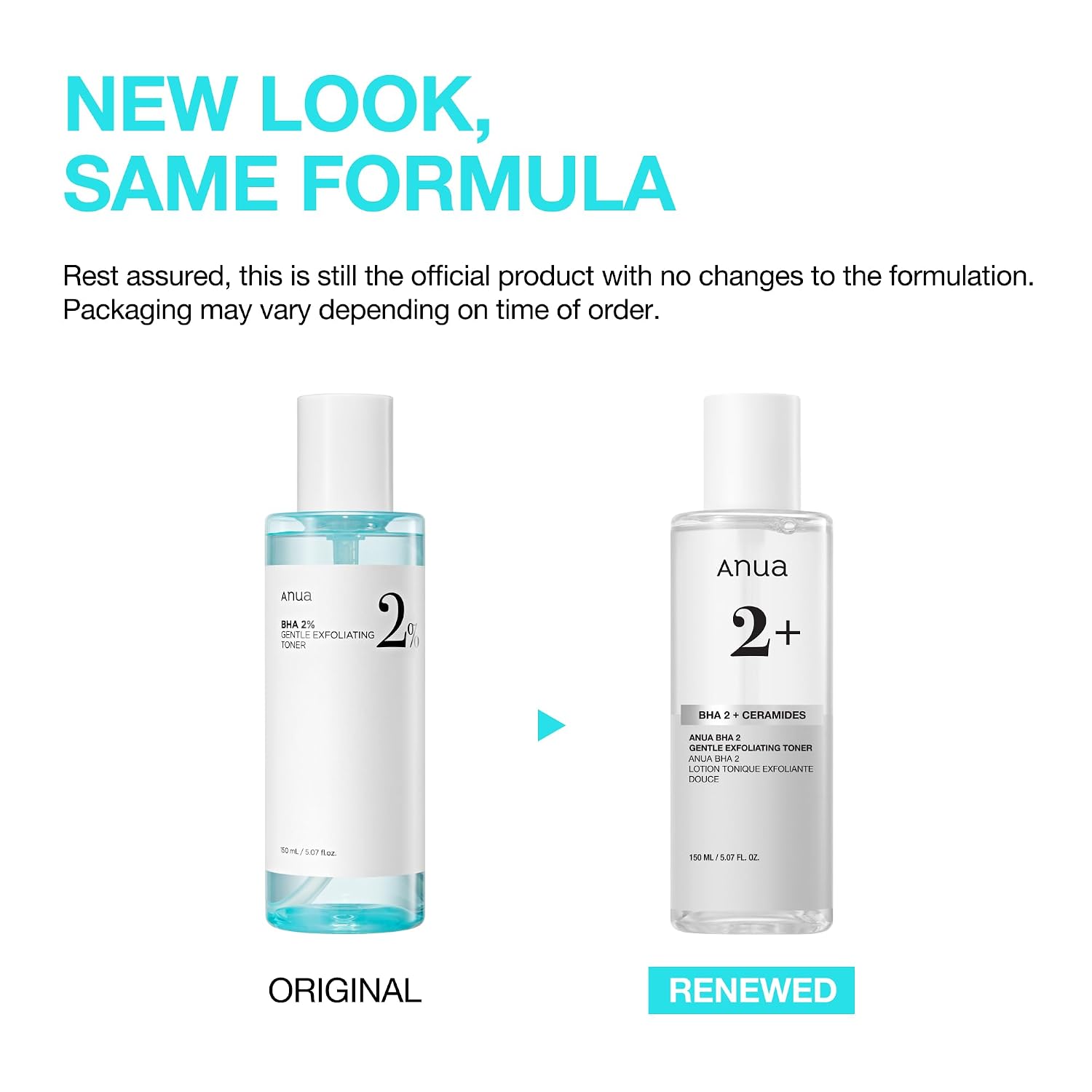 Anua BHA 2 Gentle Exfoliating Toner with Salicylic Acid, 5.07 fl.oz
