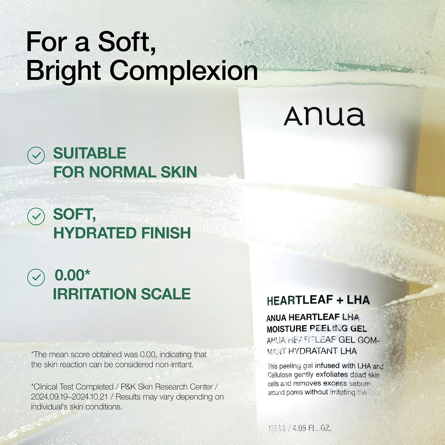 Anua Heartleaf LHA Moisture Peeling Gel, 4.05 fl oz