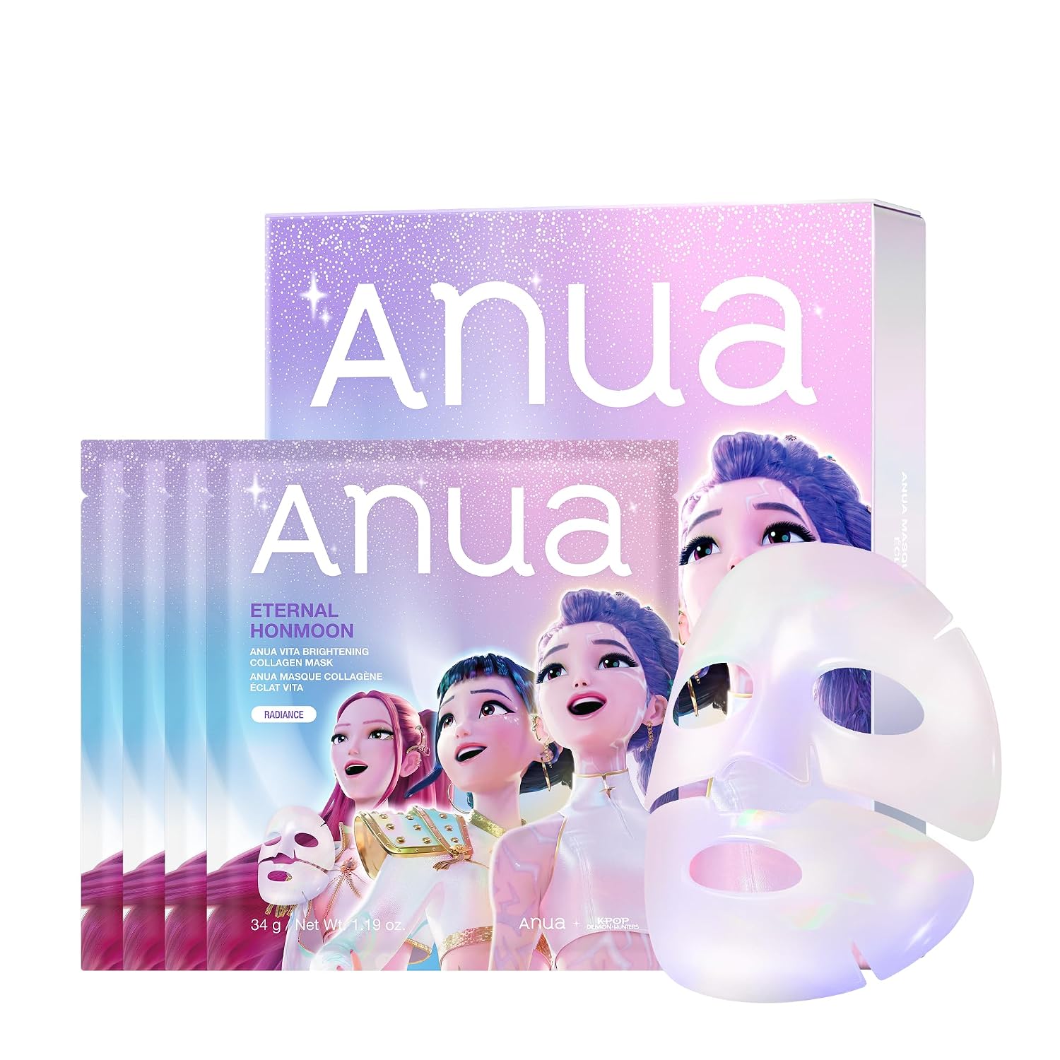 ANUA Vita Collagen Mask, 4ea