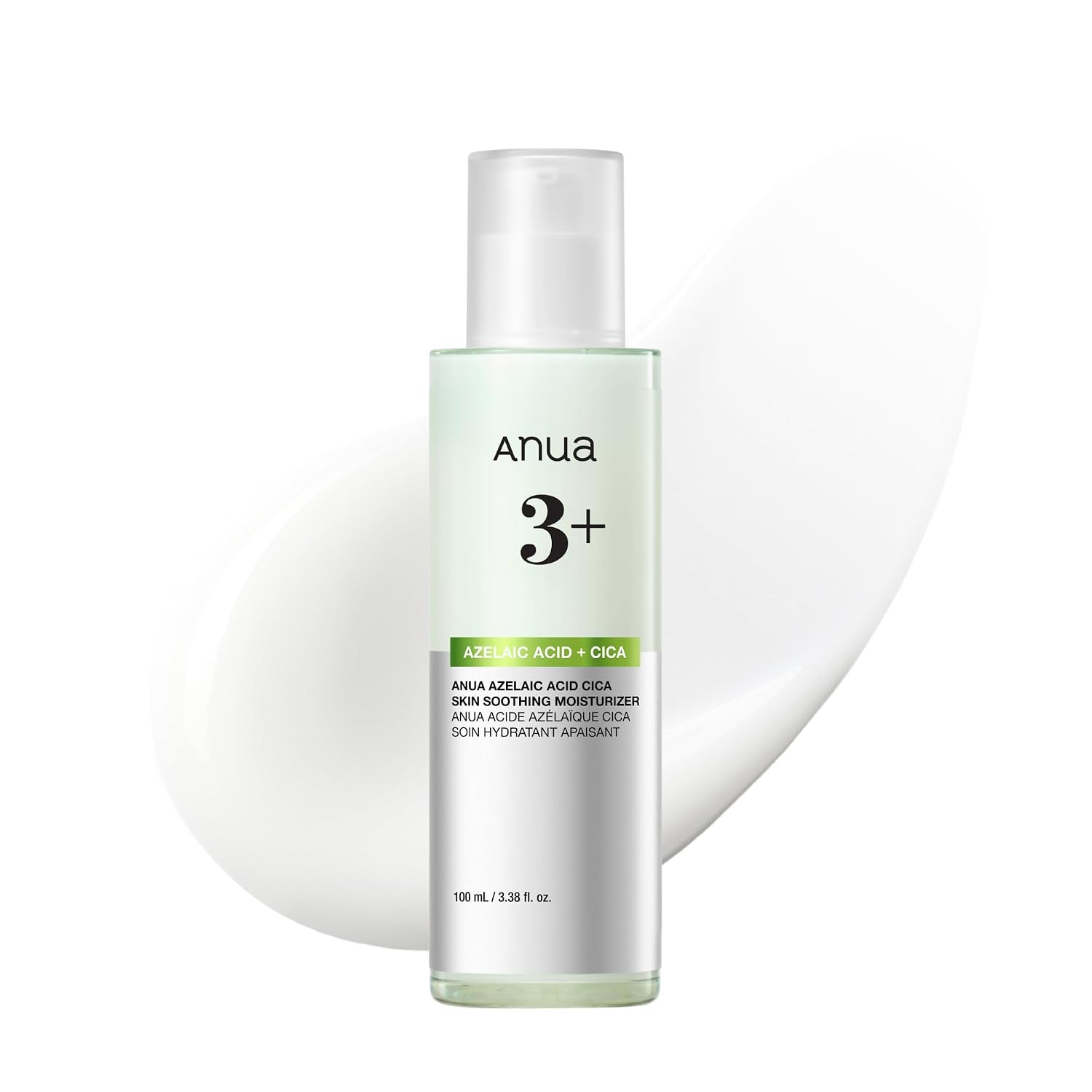 ANUA Azelaic Acid CICA Skin Soothing Moisturizer, 3.38 fl oz
