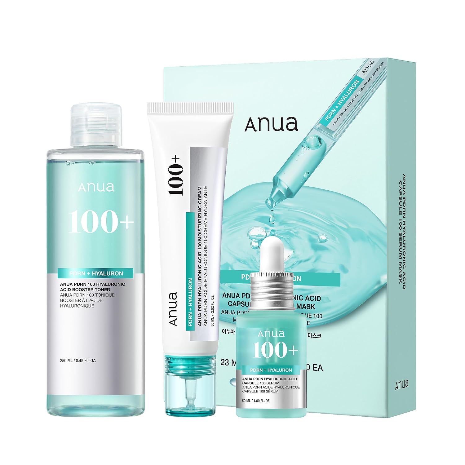 ANUA PDRN Deep Hydrating Routine Set