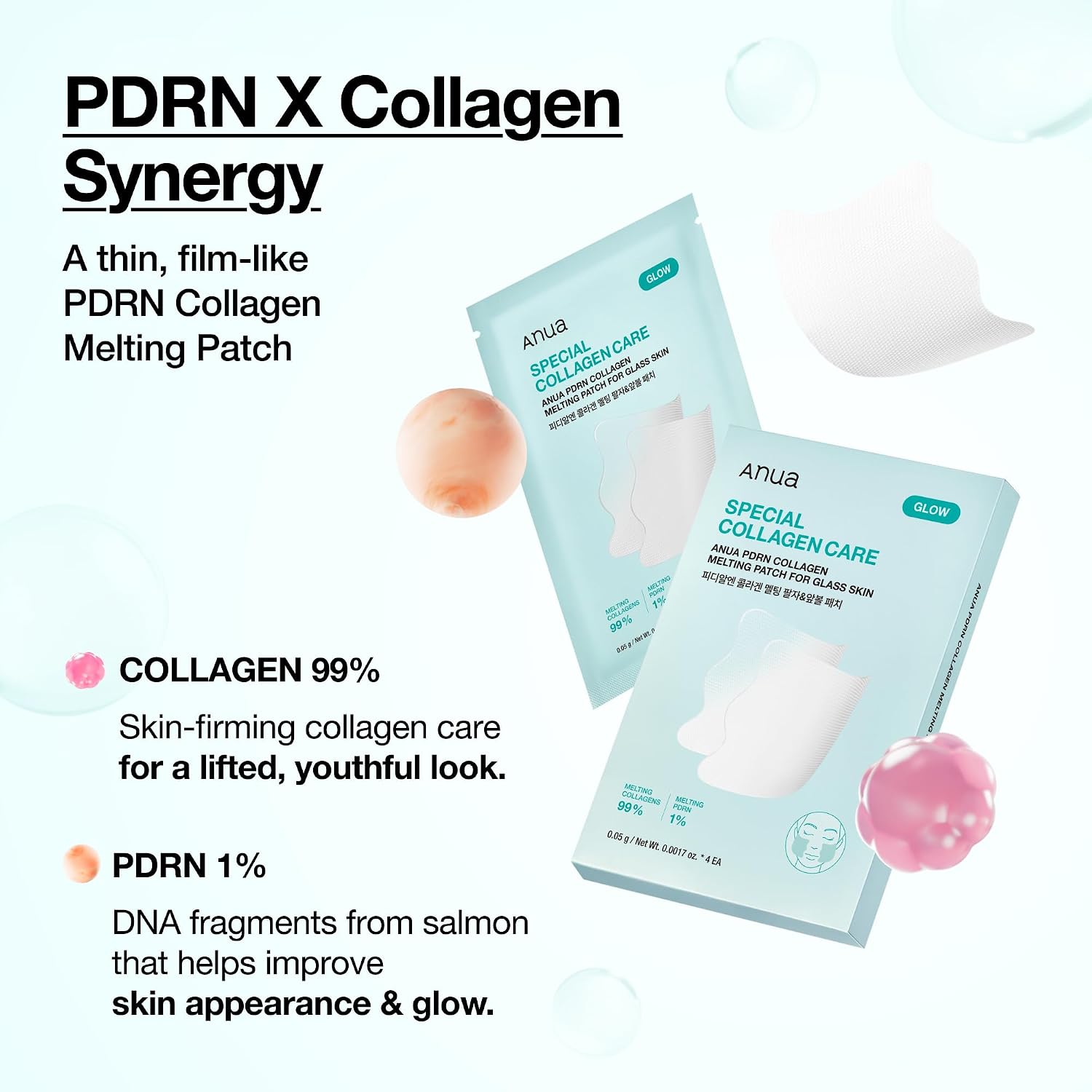 Anua PDRN Collagen Patch Duo (Neck & Glass skin)