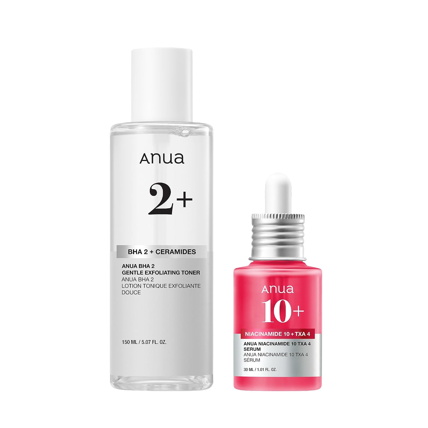 Anua 2% BHA + 10% Niacinamide Skin Booster Duo