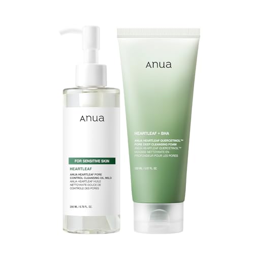 ANUA Mild Double Cleanser Duo for Facial Wash