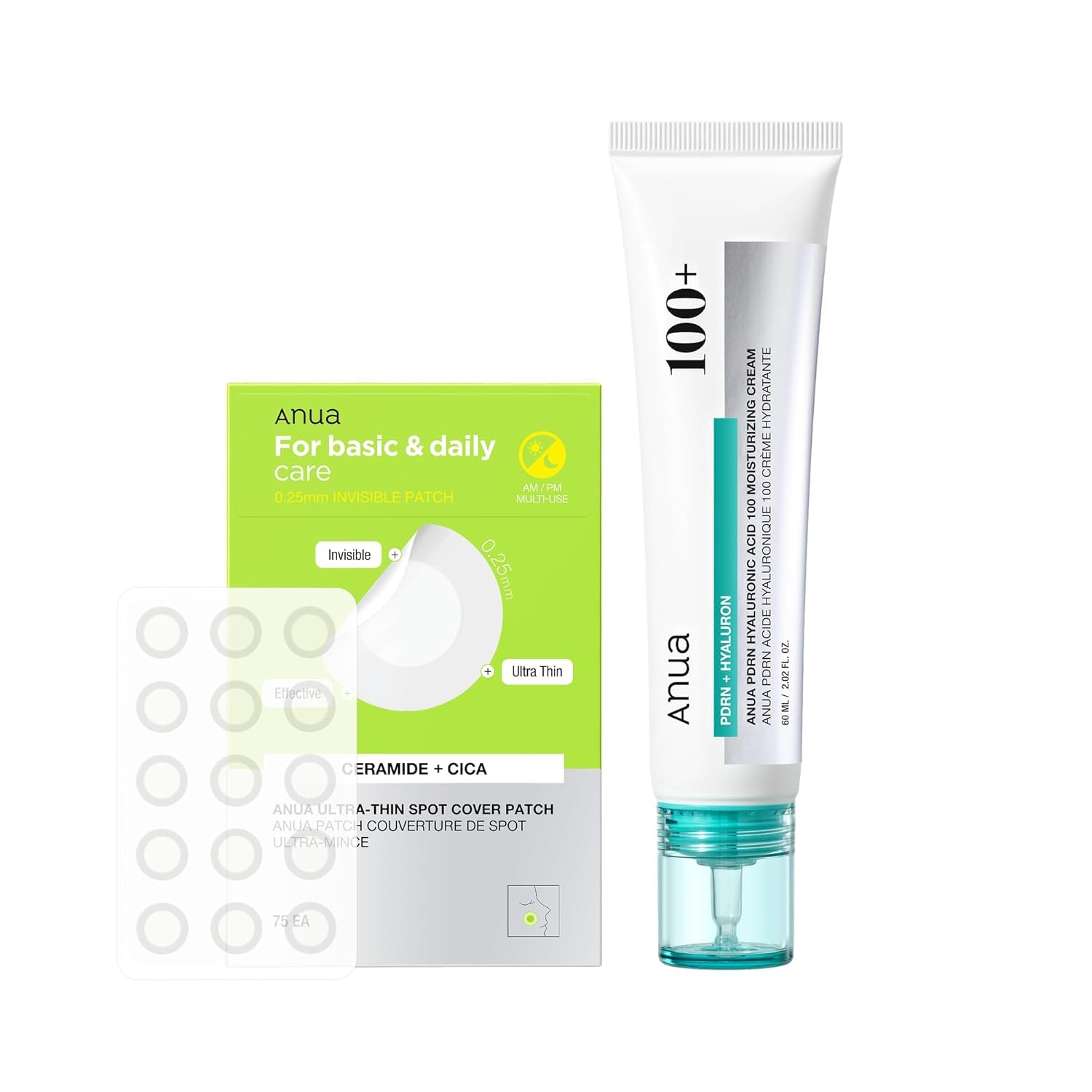 ANUA Hydration & Acne Care Set